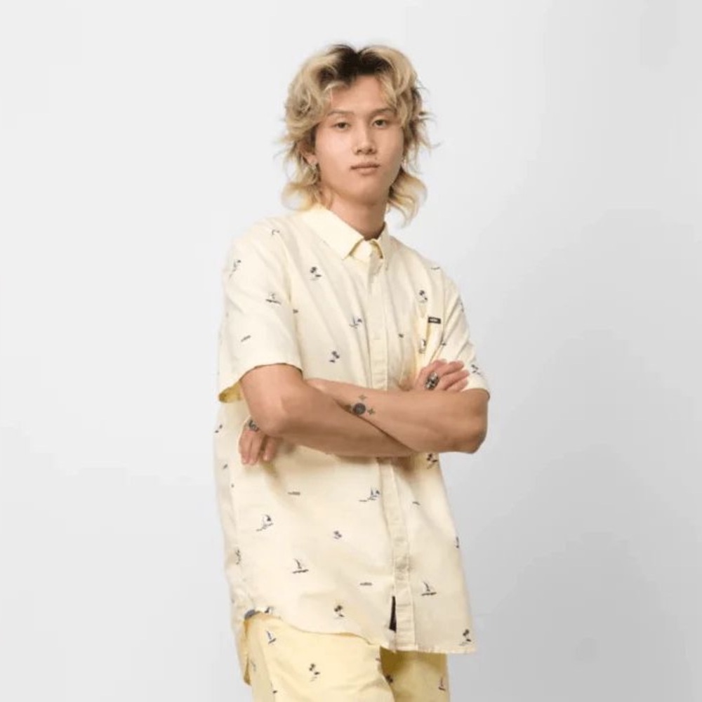 Vans Houser Button Down Sailboat Shirt